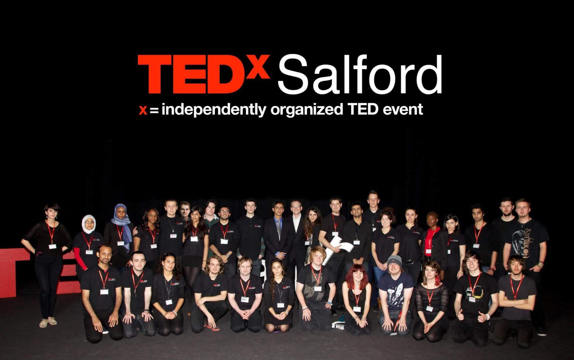 TEDxSalford – екипна снимка